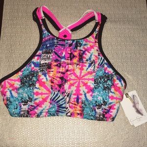Jessica Simpson Firecracker Swimsuit Top
